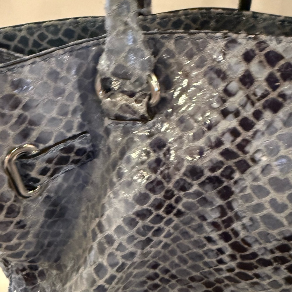 Michael Kors Hamilton Python Satchel
Shoulder Bag - image 8